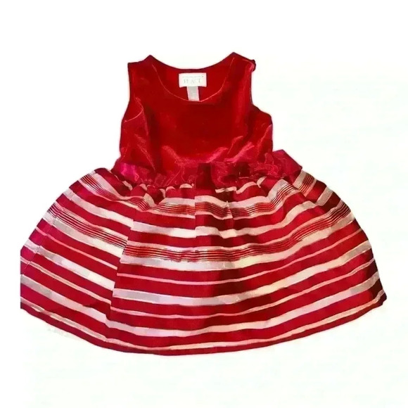 The Children's Place Other - The Childrens Place 
Red Velvet Dress, Size 2T